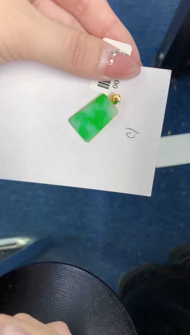 【闪购商品】翡翠颈饰18K金镶嵌000000000