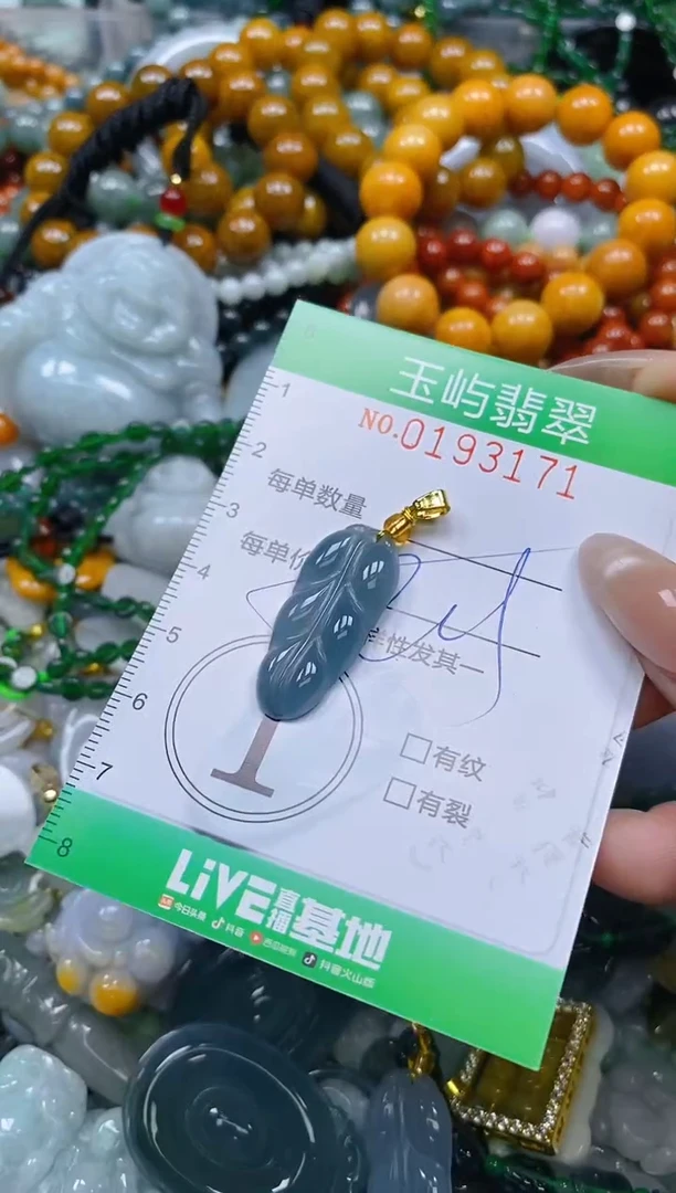 翡翠未镶嵌颈饰闪购0193171多样性发其一