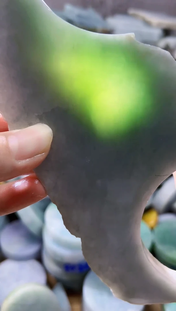 裸石翡翠天然翡翠A货余 南 457