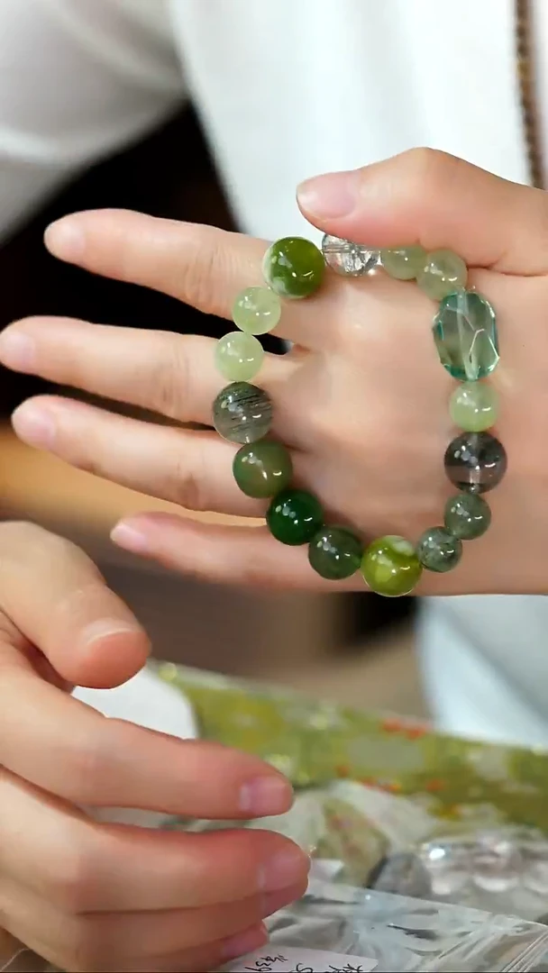 未镶嵌手串水晶水晶手串五行