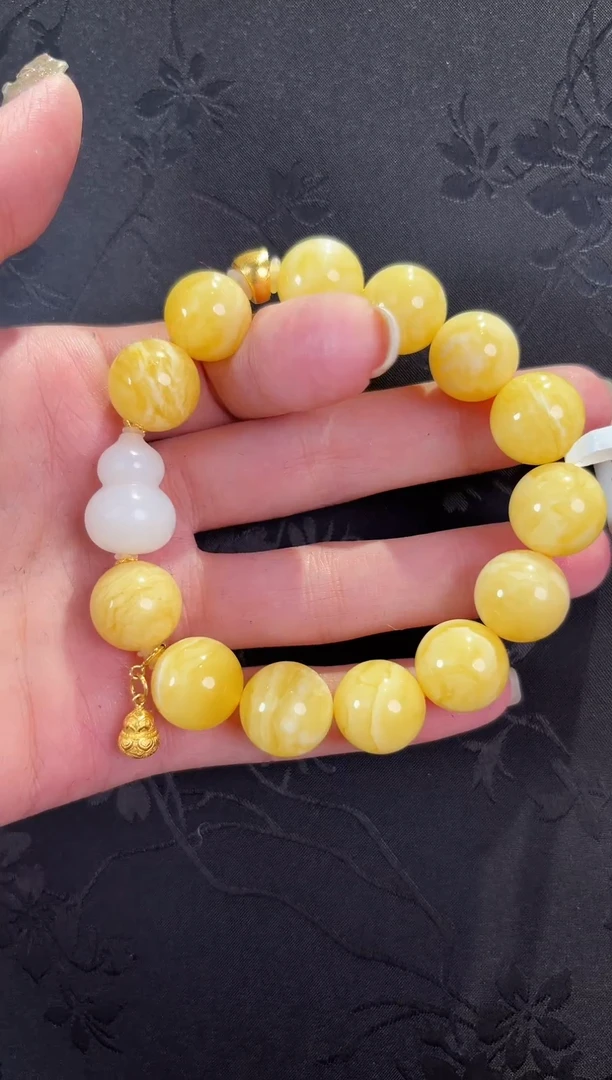 手串蜜蜡未镶嵌蜜蜡手串