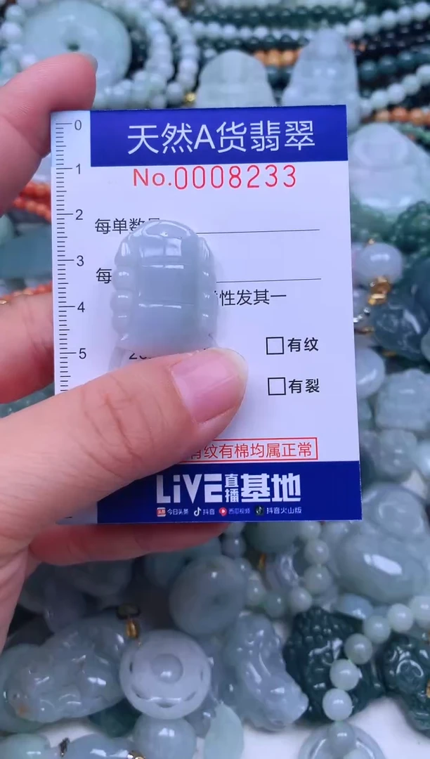 颈饰未镶嵌翡翠天然翡翠