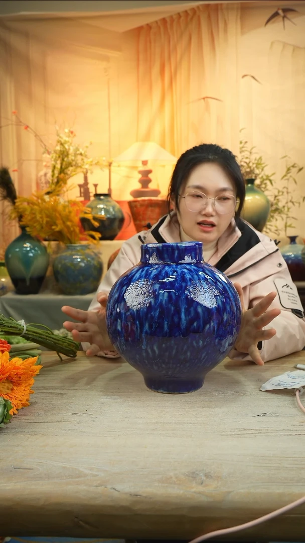 高26口10陶瓷花瓶花器