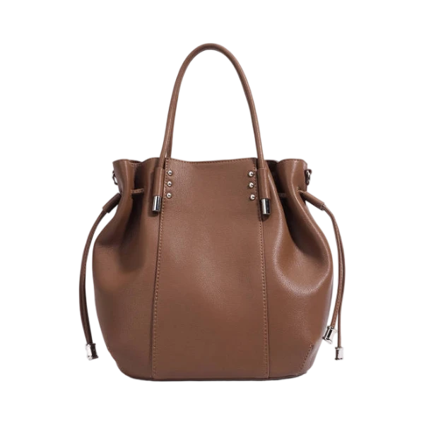 【云云甄选】ZG-M8525A-焦糖-19*14*22轻奢时尚女士新款单肩斜挎包