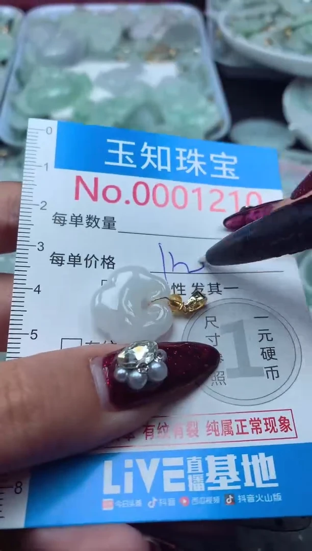 颈饰未镶嵌翡翠1210