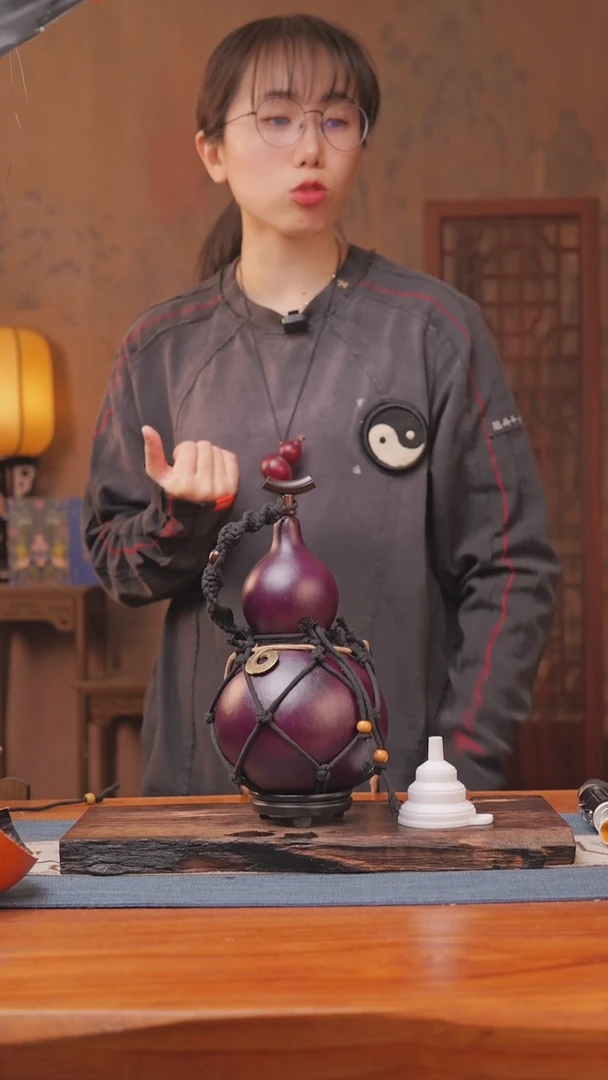 1924号链接精品大漆葫芦现货现发[一物一拍]