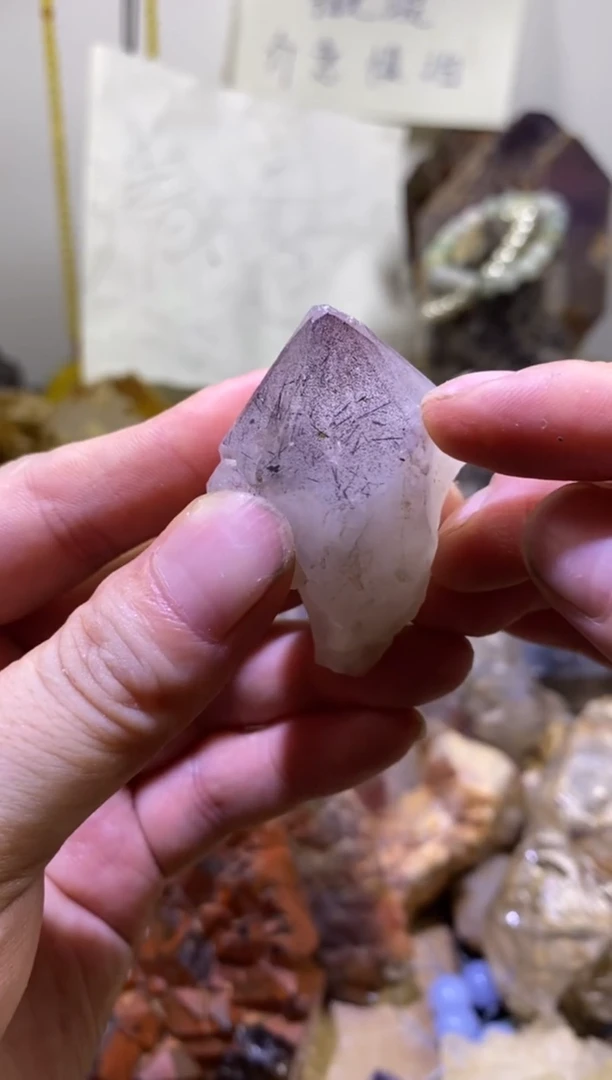 未镶嵌珠宝半成品水晶37号四川超七花园水晶