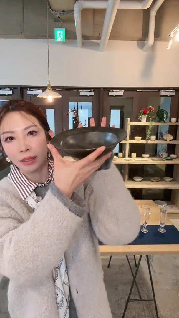 【闪购商品】盘【预售】勝司黑21圆钵*1个(随机)