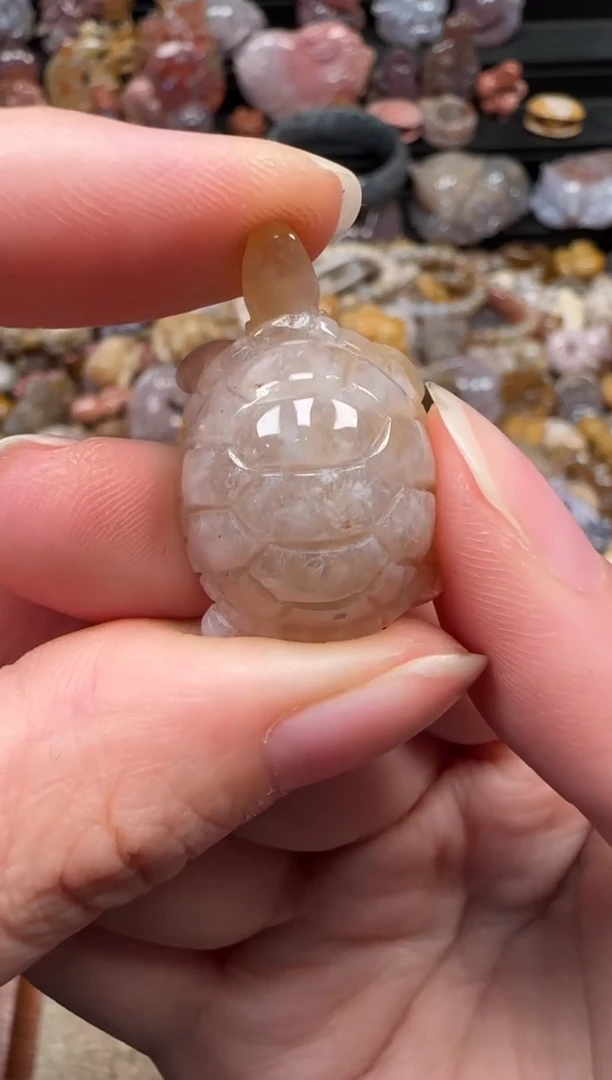 颈饰未镶嵌硅化珊瑚（珊瑚玉）298