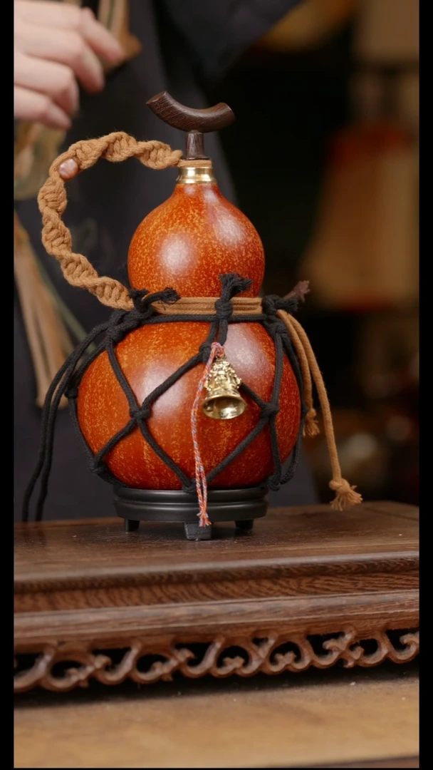 165号精品天然大漆酒葫芦一物一拍~