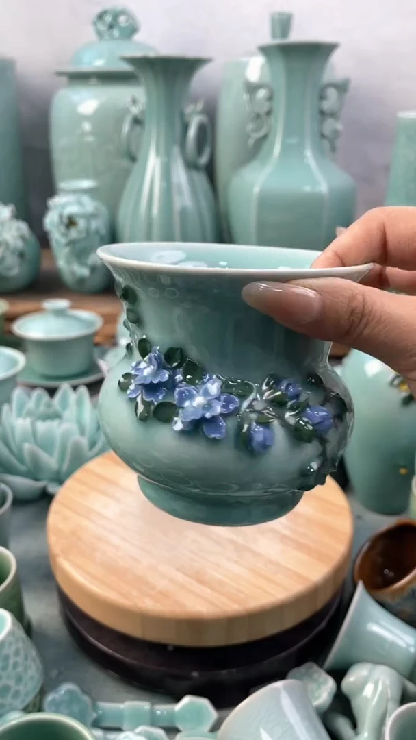 【闪购商品】纯手工  福利款 慧仙青瓷 瓷器