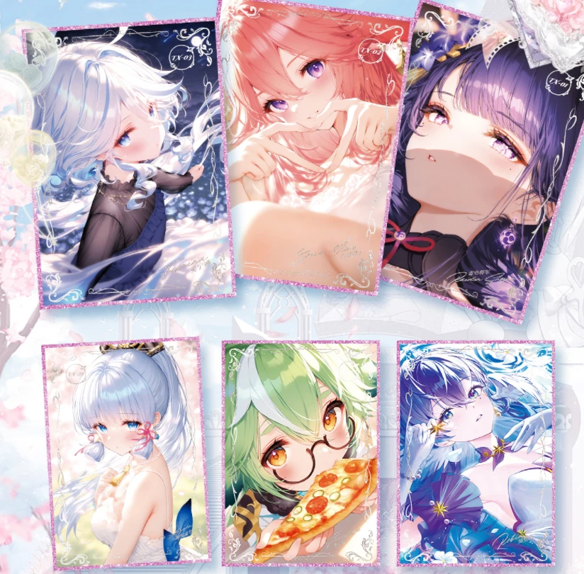 《吃吃》云伊卡社-【如烟若梦】二次元收藏 卡牌（代拆）