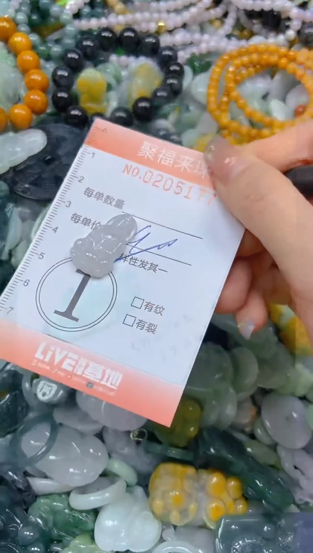 翡翠未镶嵌颈饰闪购0205177多样性发其一