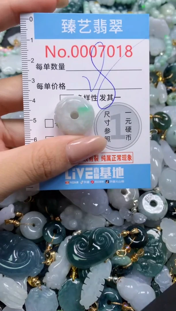 颈饰未镶嵌翡翠7018