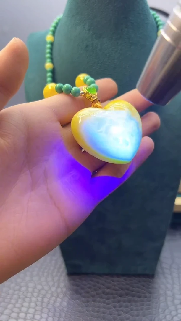 【闪购商品】蜜蜡颈饰14K金镶嵌XXXXXXXXXXX