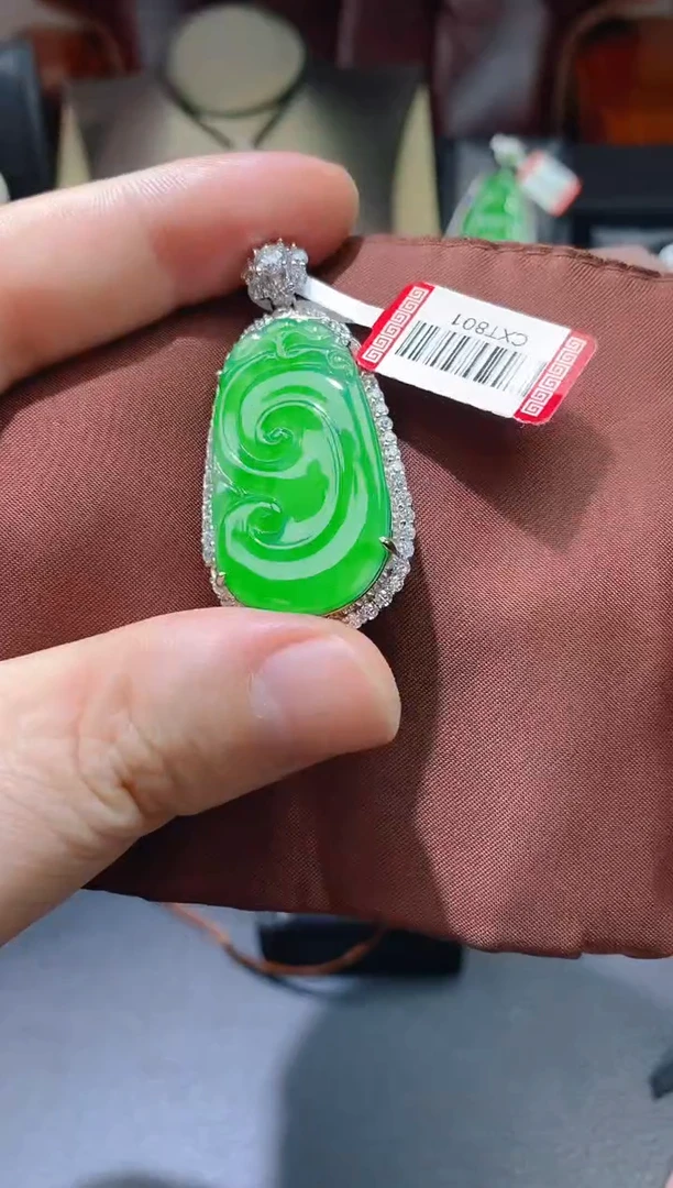 【闪购商品】翡翠颈饰未镶嵌翡翠Q30