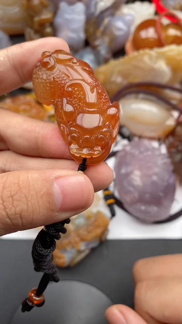 【闪购商品】玛瑙/玉髓吊坠(不含链)未镶嵌1