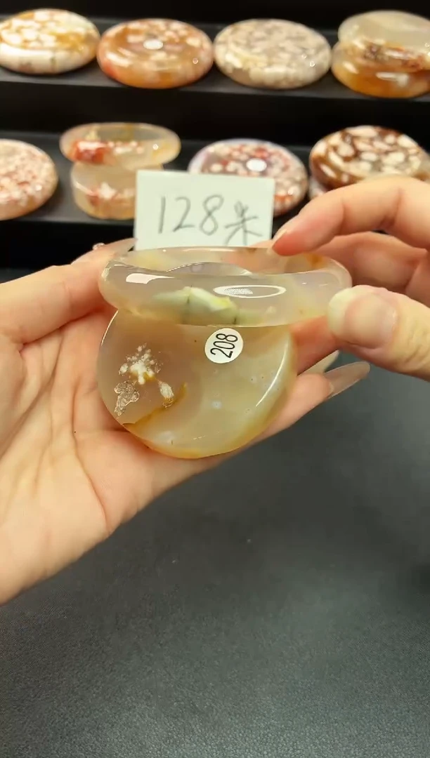 手镯玛瑙/玉髓未镶嵌石英质玉手镯