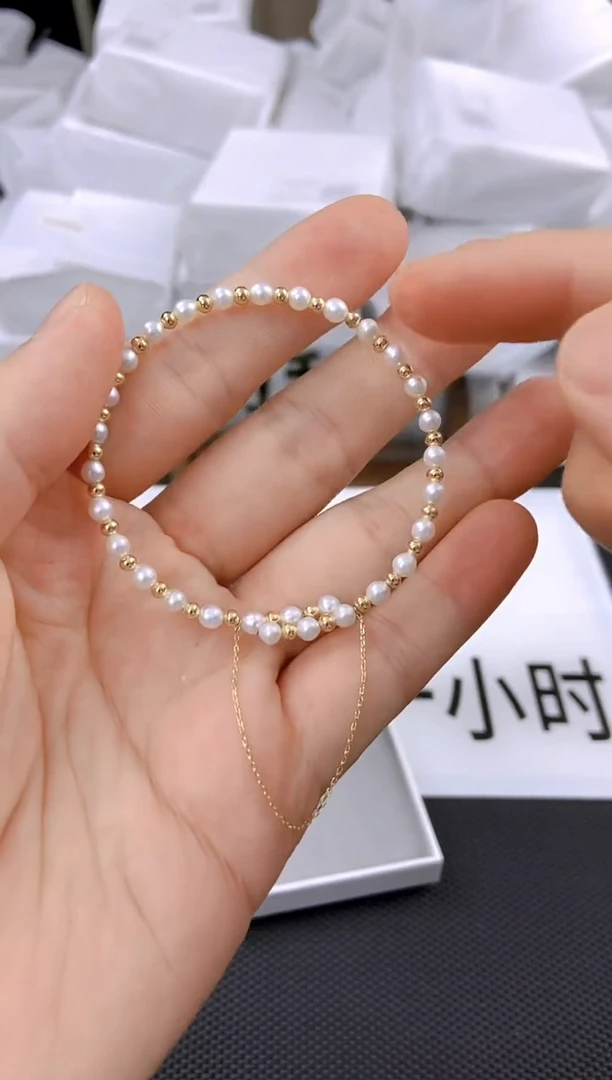 未镶嵌耳饰淡水珍珠sl1028