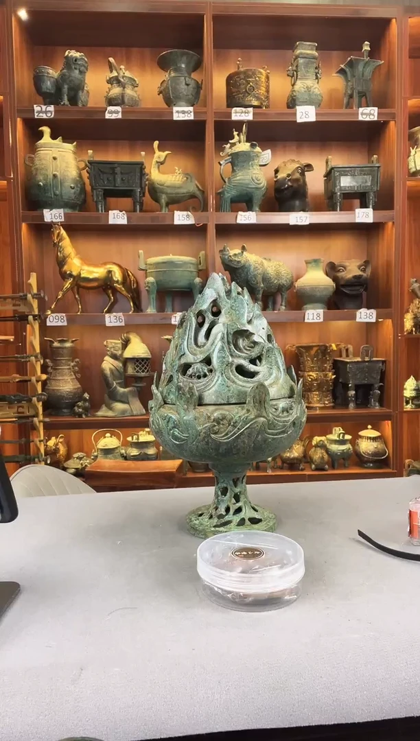 铜仿古博山炉45+6789