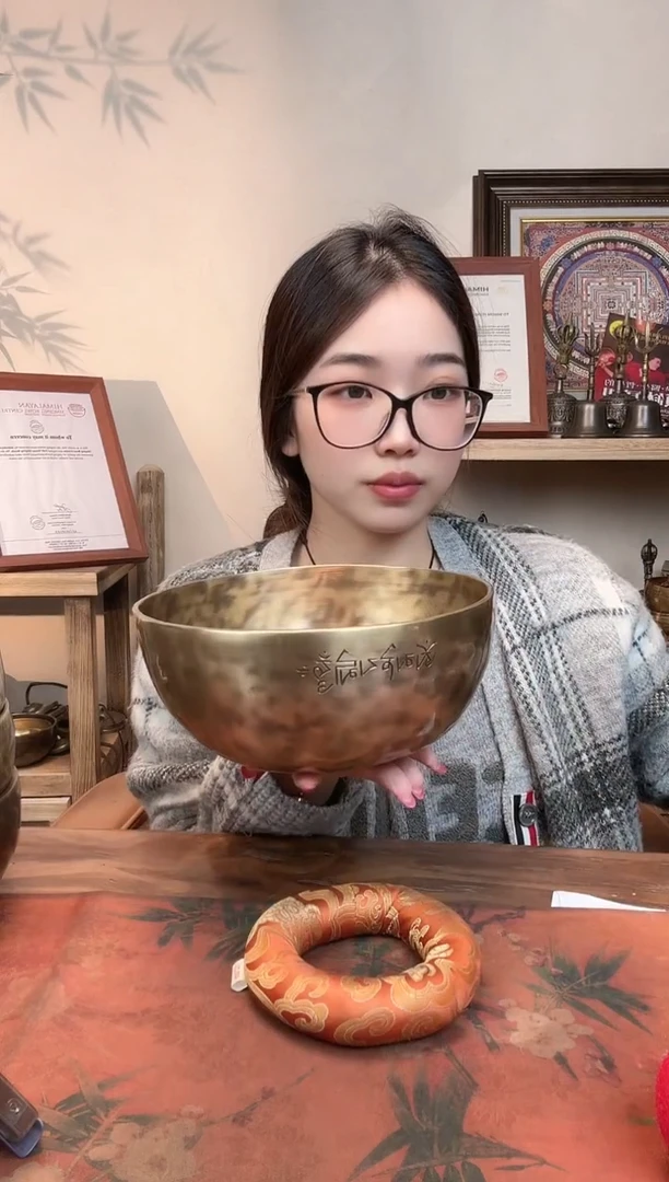 21cm D调满月颂钵