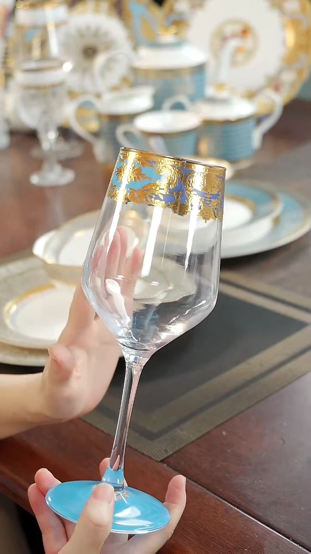 瓷片高脚红酒杯 福利价