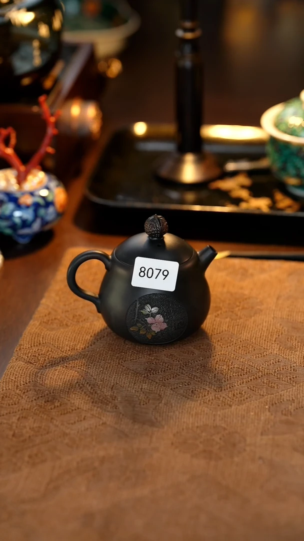 【闪购商品】雲梦茶器紫陶小壶8079