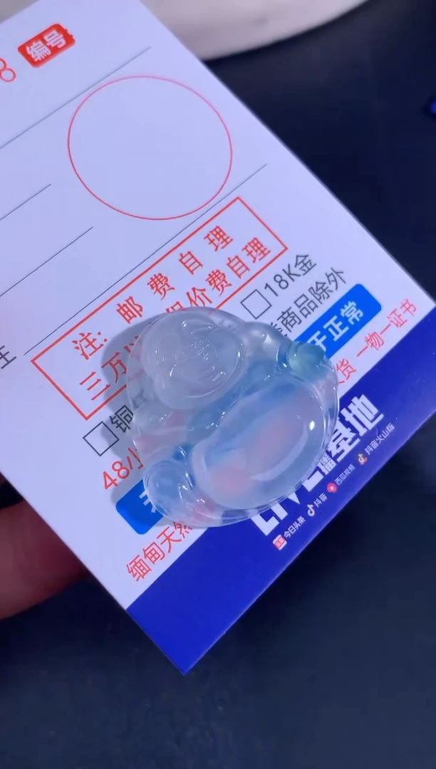 翡翠未镶嵌颈饰天然A货翡翠