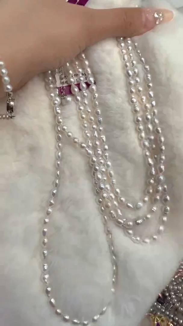未镶嵌项链淡水珍珠29多样性发货 发其一