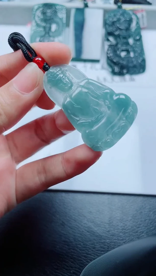 颈饰未镶嵌翡翠多样性发货随机发货-观音