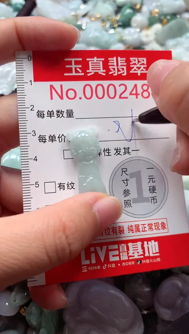 吊坠(不含链)未镶嵌翡翠2483