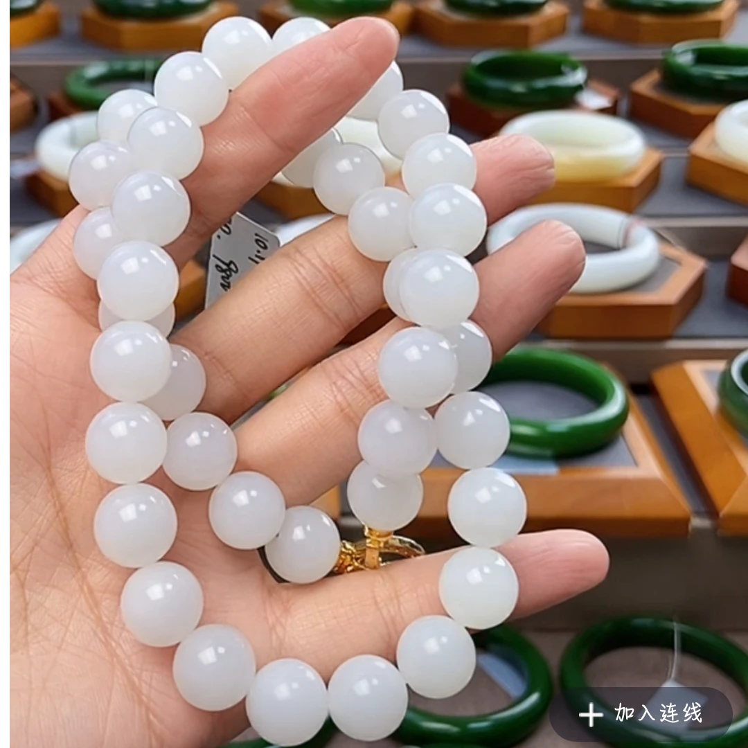 【君君推荐】山流水羊脂玉项链25101120YJ