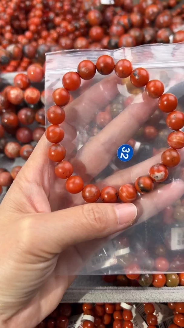 南红玛瑙佩戴未镶嵌10+