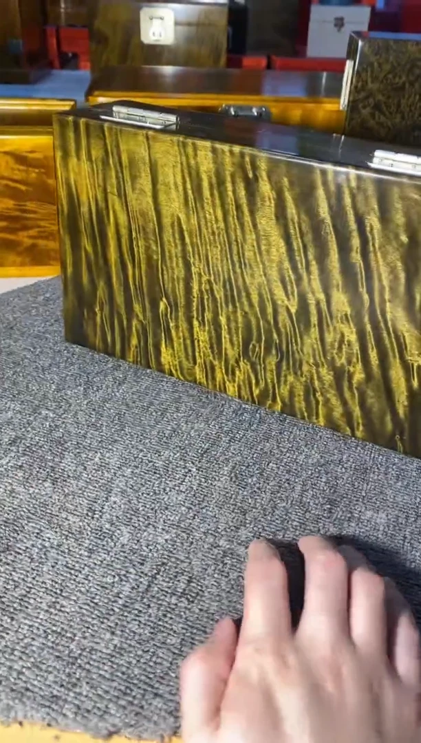 【闪购商品】金丝楠木艺阴沉首饰盒F36