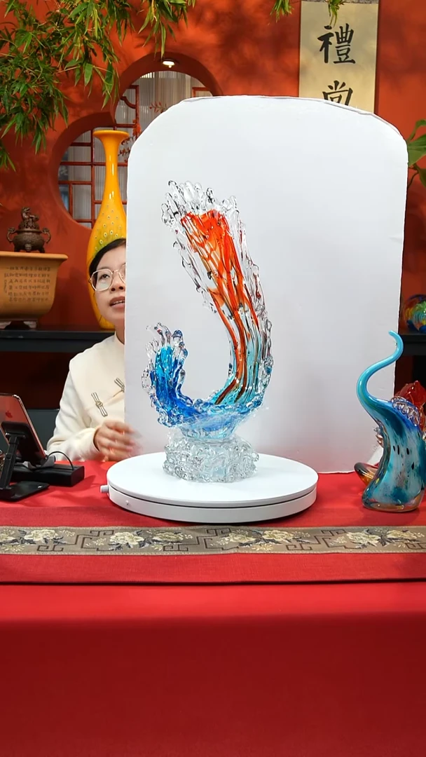 手工艺品琉璃封****她风生水起