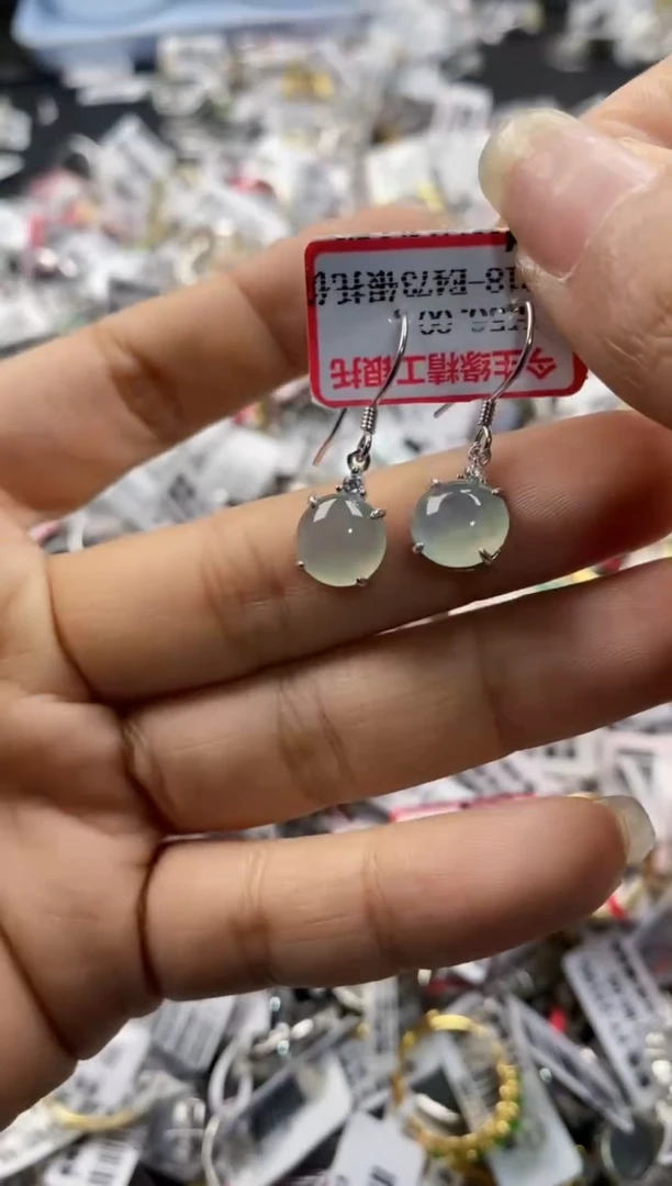 银S925镶嵌戒指翡翠8888-----4
