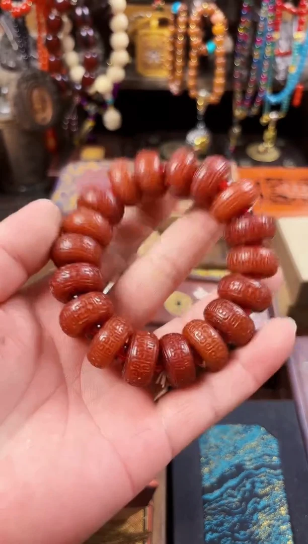 未镶嵌蜜蜡耳饰------------------