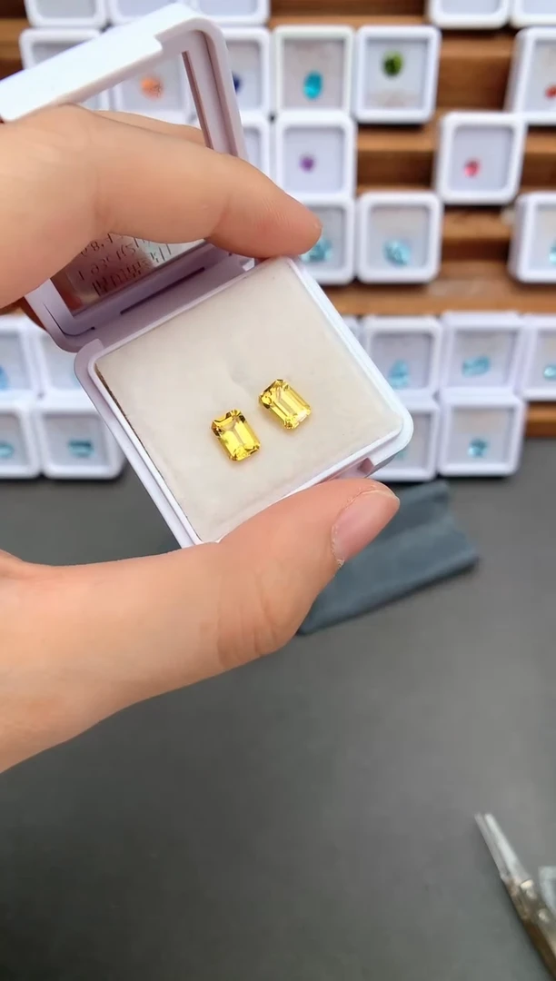 未镶嵌裸石定制绿柱石1.93ct 12054