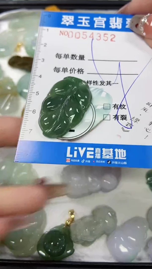 【闪购商品】翡翠颈饰未镶嵌闪购商品0054352