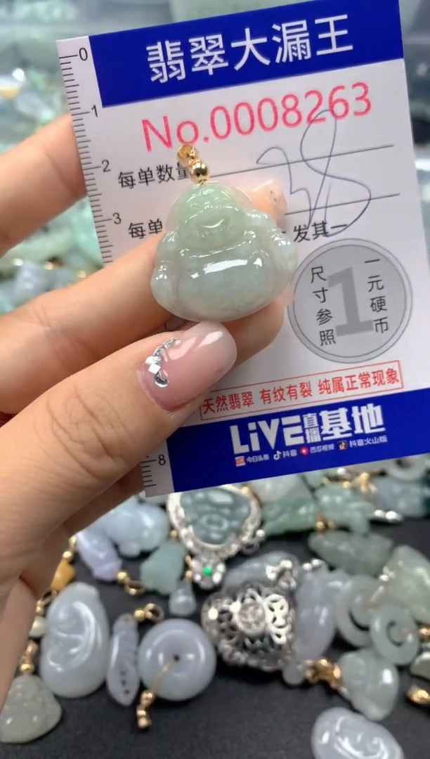 颈饰未镶嵌翡翠8263