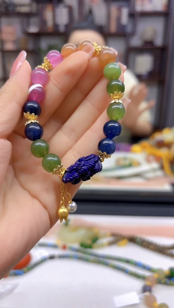 【闪购商品】碧玺手链未镶嵌DIY款S134