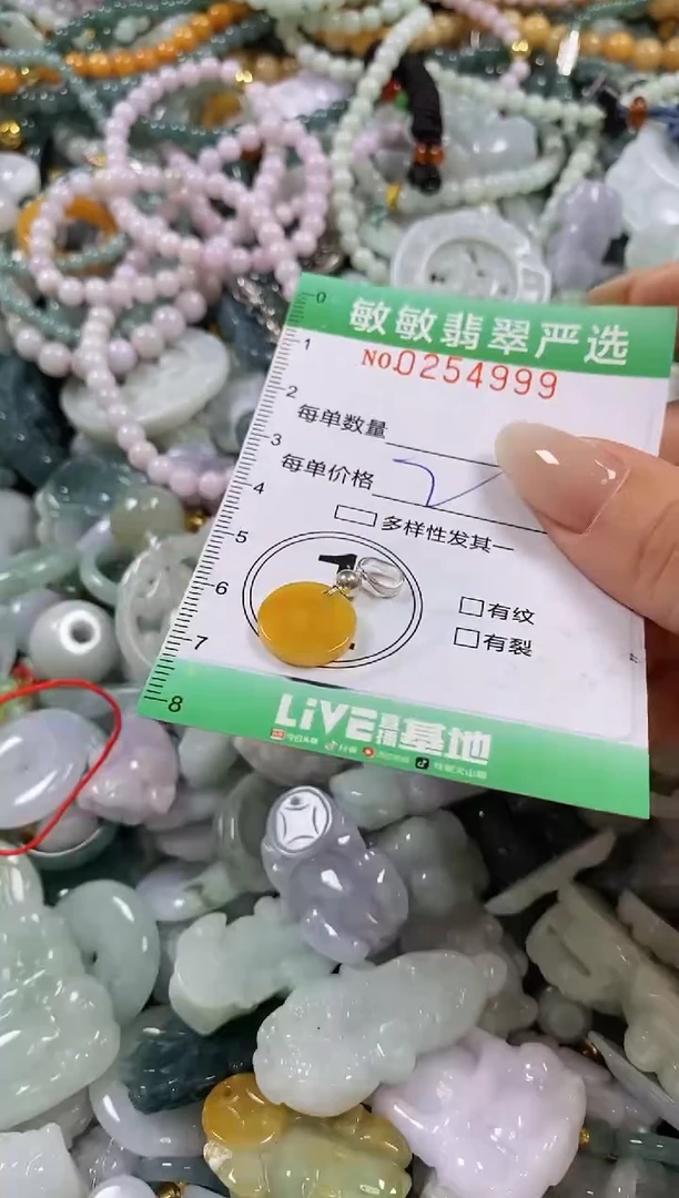 翡翠未镶嵌颈饰闪购0254999