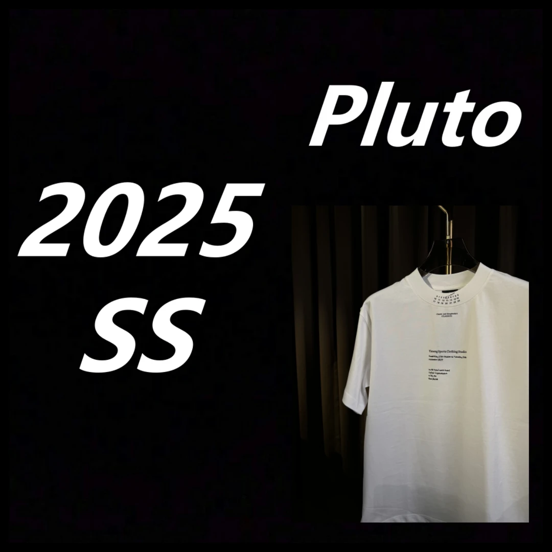 【5876】老马M6 2025夏季新款轻奢圆领短袖