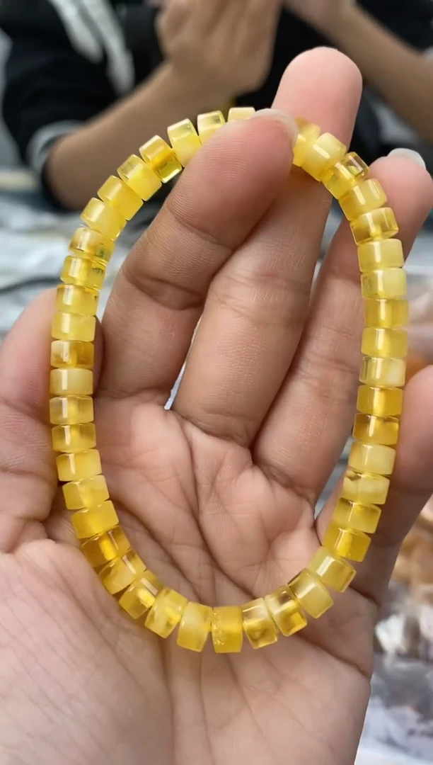 【闪购商品】琥珀裸石未镶嵌天然琥珀蜜蜡手串