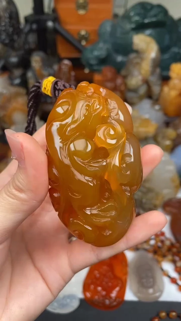 玛瑙/玉髓颈饰未镶嵌AA