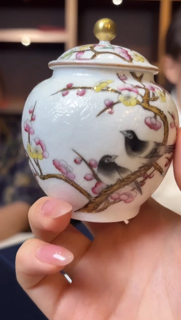 景德镇陶瓷张文月扒花专场5448