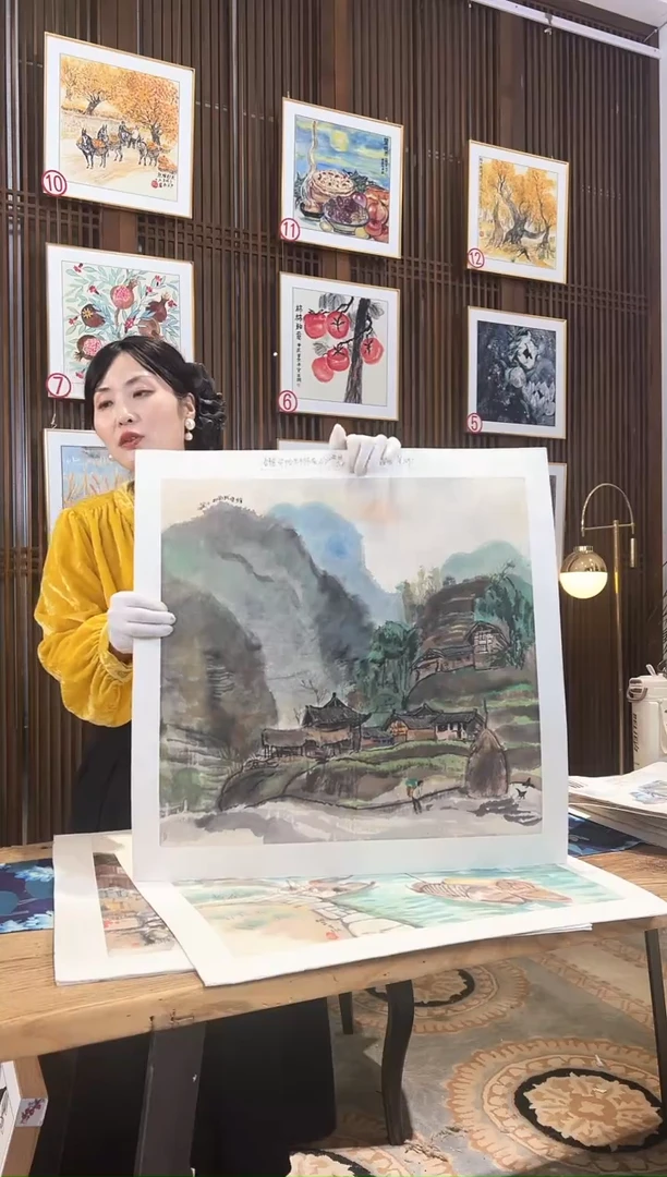 版画版画耿玉琨名章限量版画S