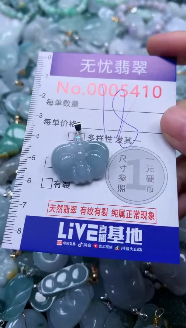 颈饰未镶嵌翡翠5410