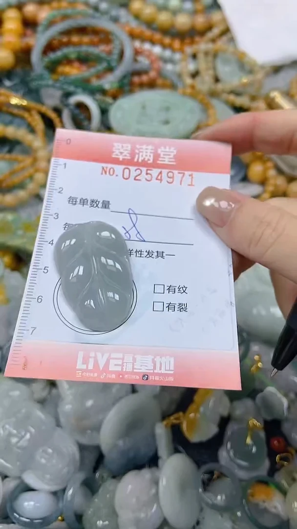 未镶嵌挂件翡翠闪购0254971