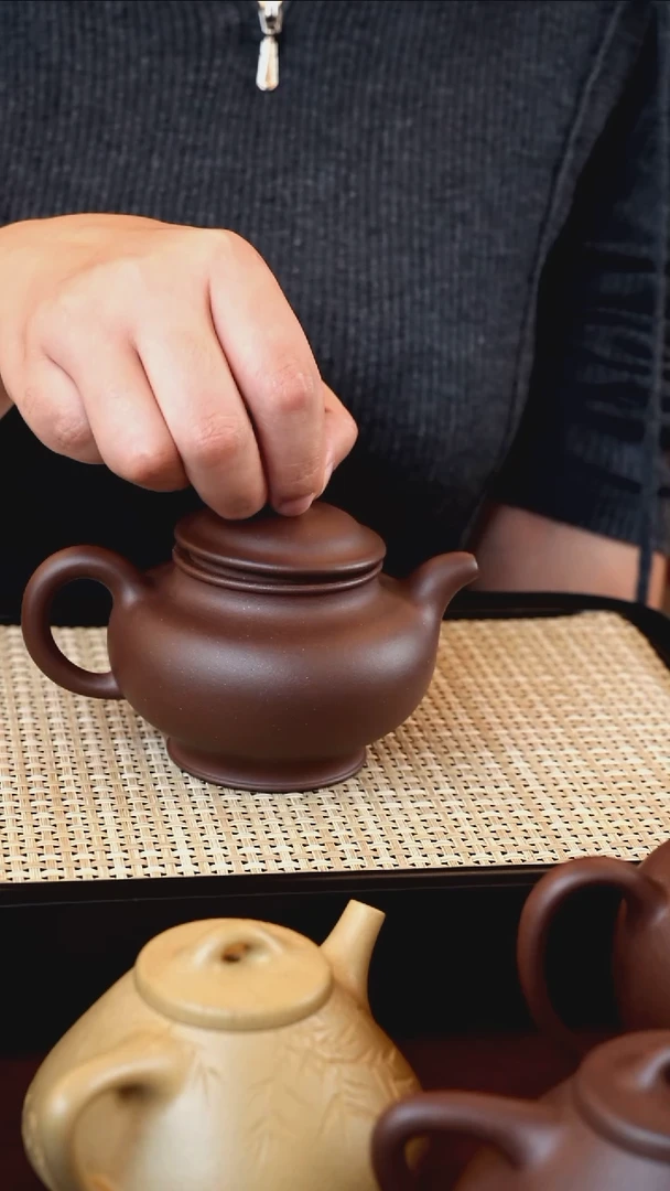 茶壶紫砂大亨掇只 大水潭底槽清